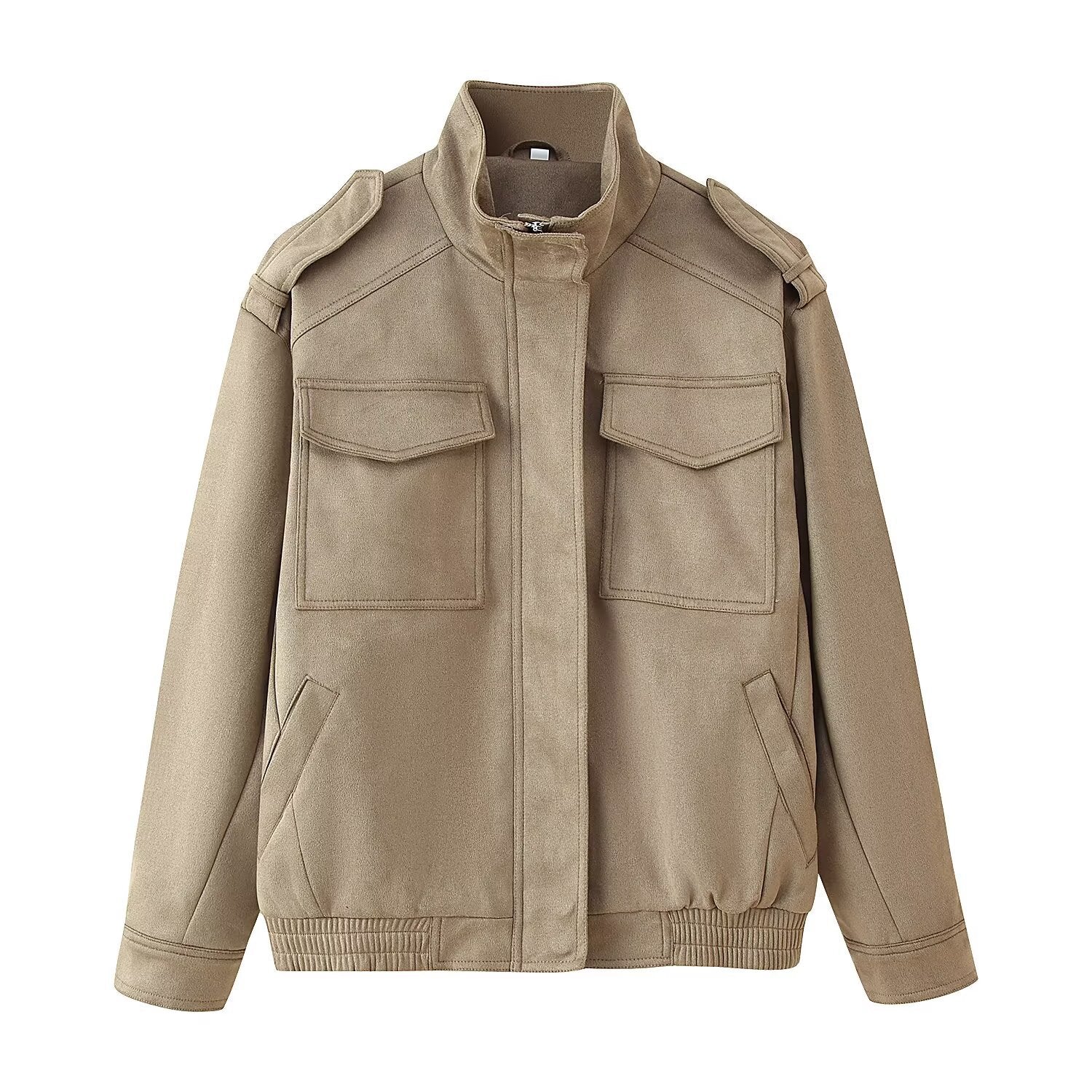 Léa | Minimalist Cargo Jacket