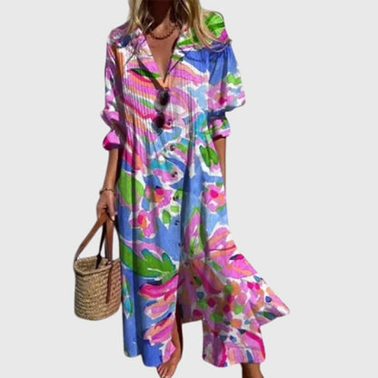 Seraphina | Flowing Bohemian Maxi Dress