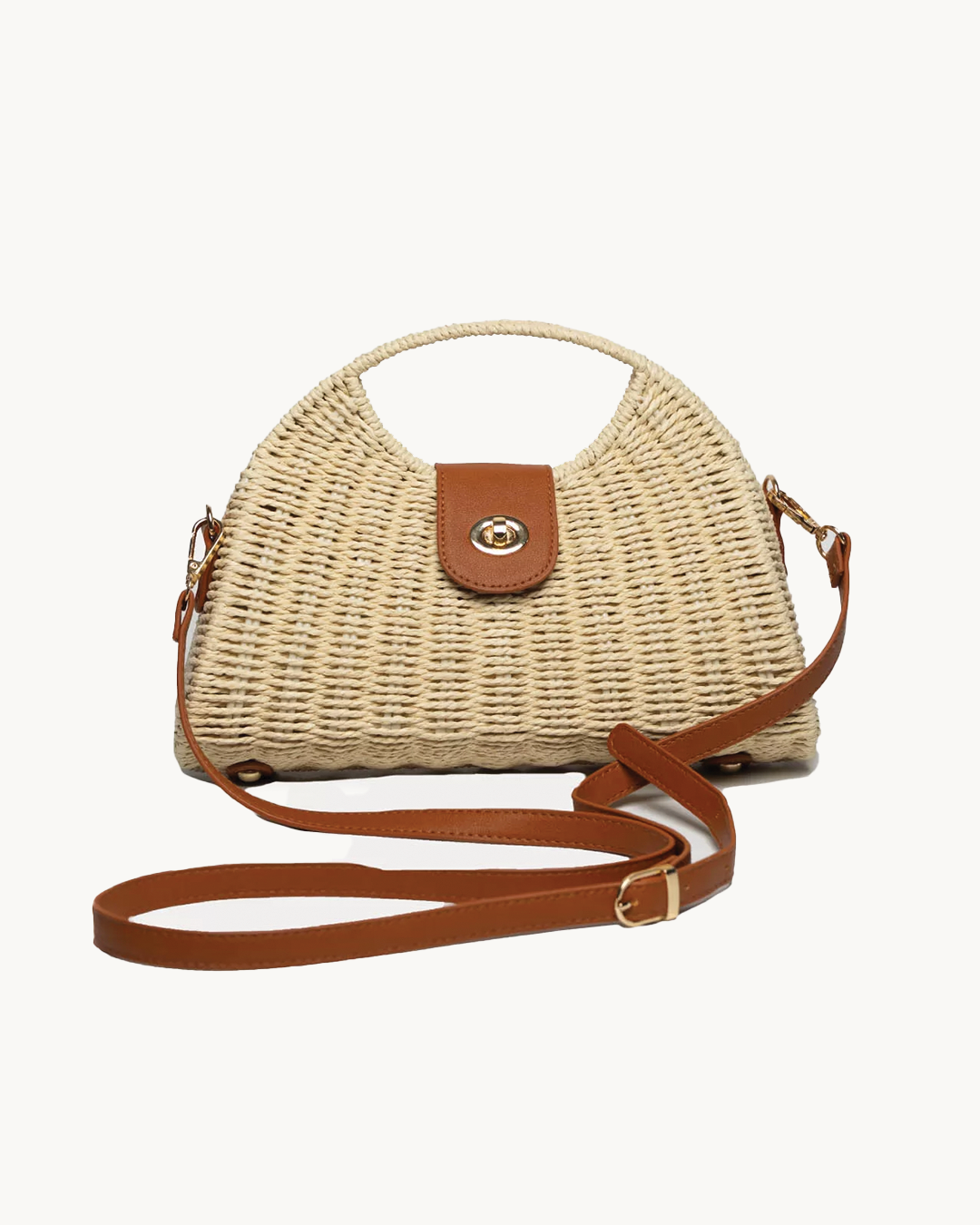 Arin | Chic Straw Tote