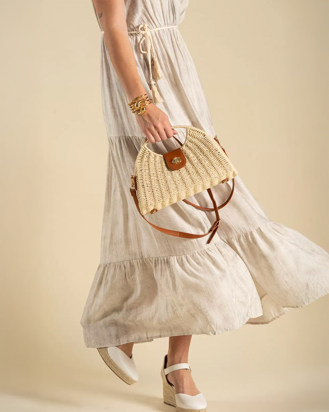 Arin | Chic Straw Tote