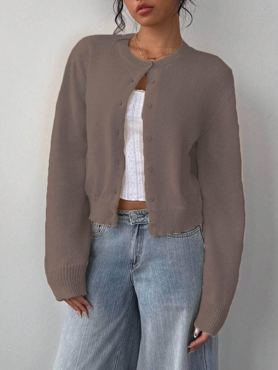 Léa | Ribbed Knit Cardigan