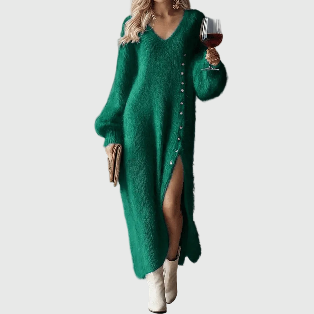 Vivienne | Holiday Lounge Dress