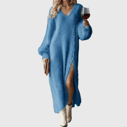 Vivienne | Holiday Lounge Dress