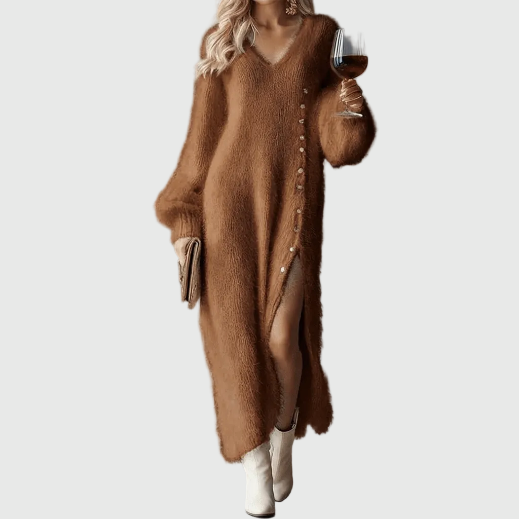 Vivienne | Holiday Lounge Dress