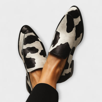 Valentina | Oversized Pattern Loafers