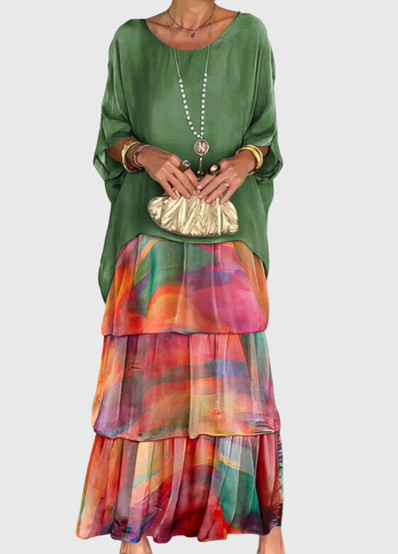 Anastasia | Long Flowing Maxi Dress