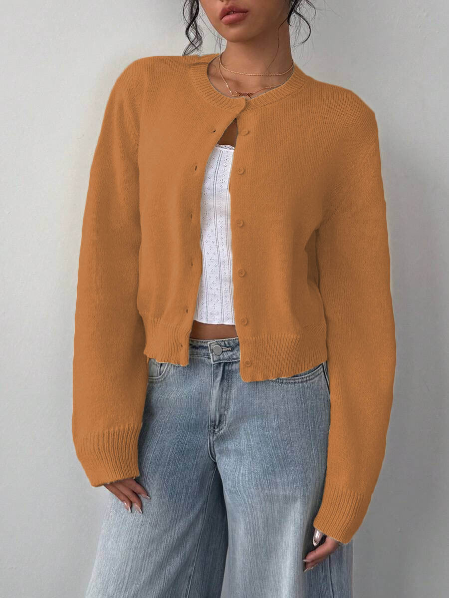 Léa | Ribbed Knit Cardigan