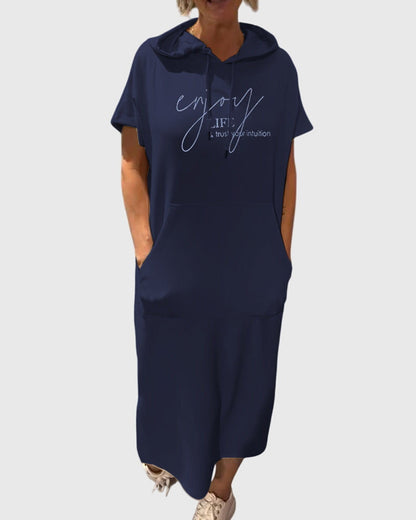 Maya | Relaxed Hoodie Dress