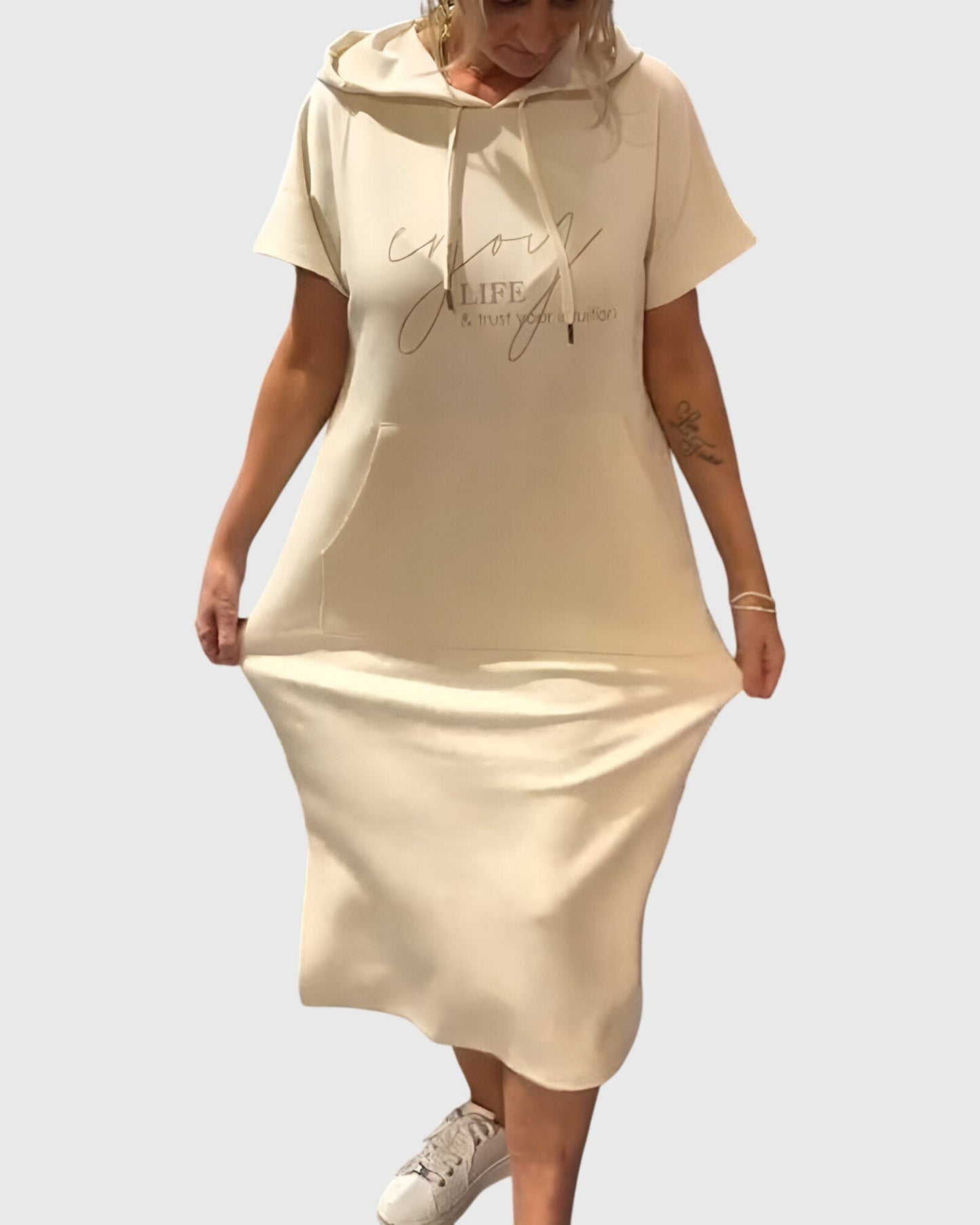Maya | Relaxed Hoodie Dress