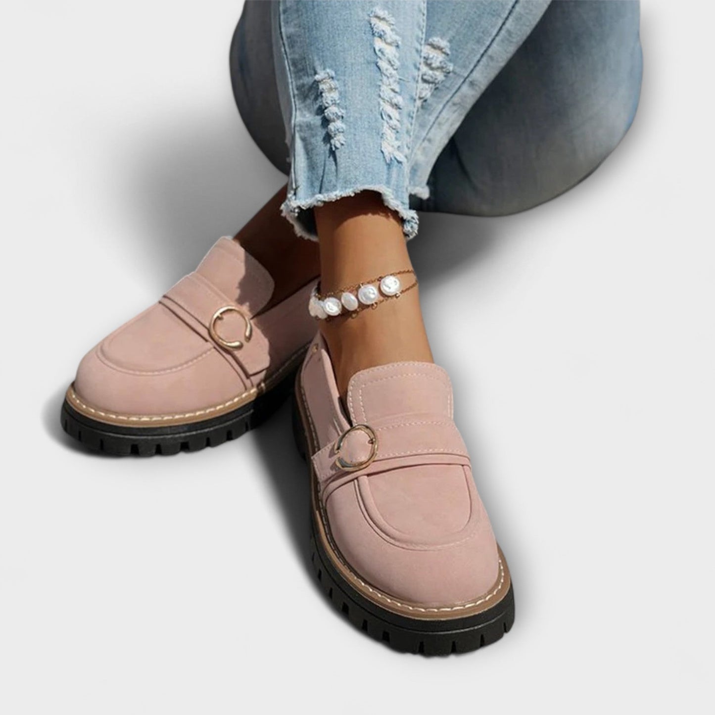 Elena | Round-Toe Casual Loafers