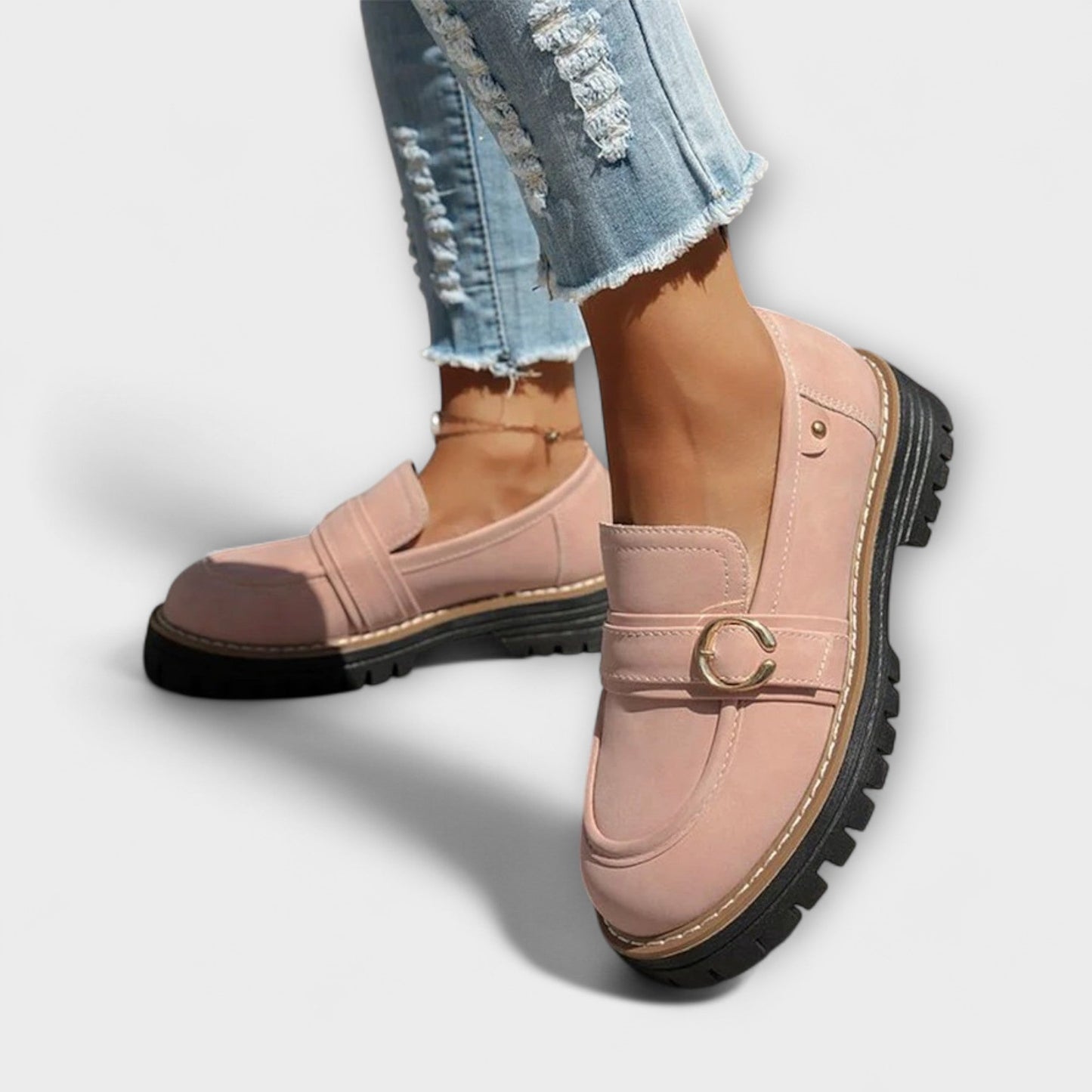 Elena | Round-Toe Casual Loafers