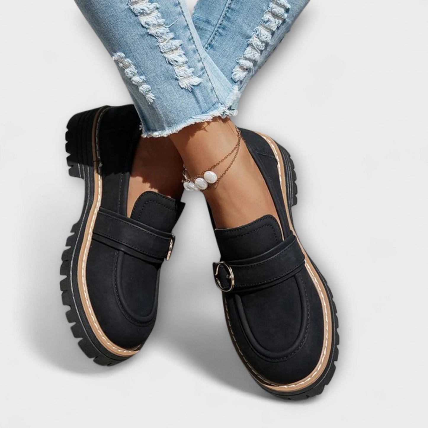 Elena | Round-Toe Casual Loafers