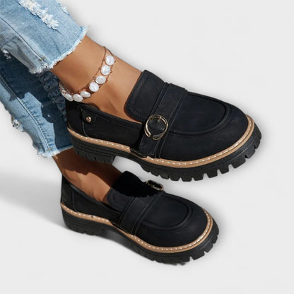 Elena | Round-Toe Casual Loafers