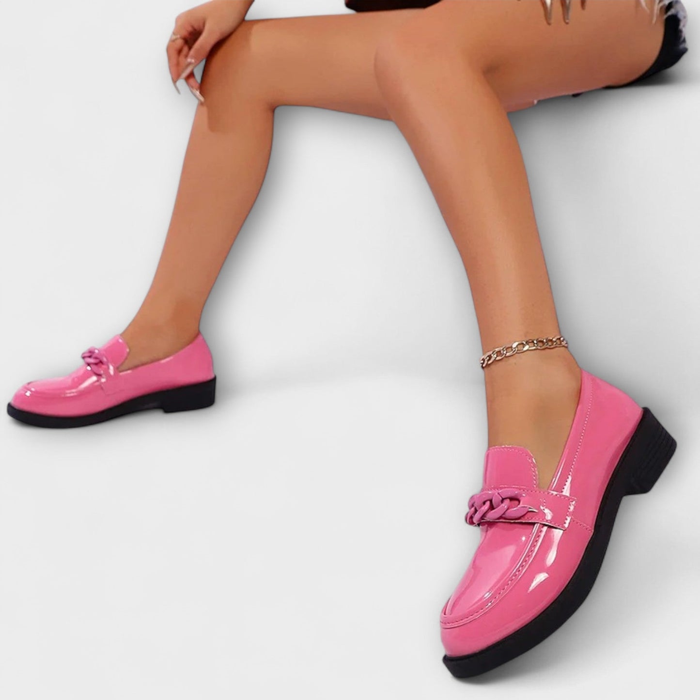 Mia | Rounded Toe Casual Loafers