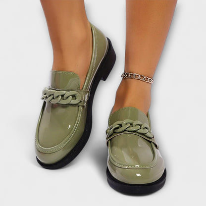 Mia | Rounded Toe Casual Loafers