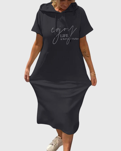 Maya | Relaxed Hoodie Dress