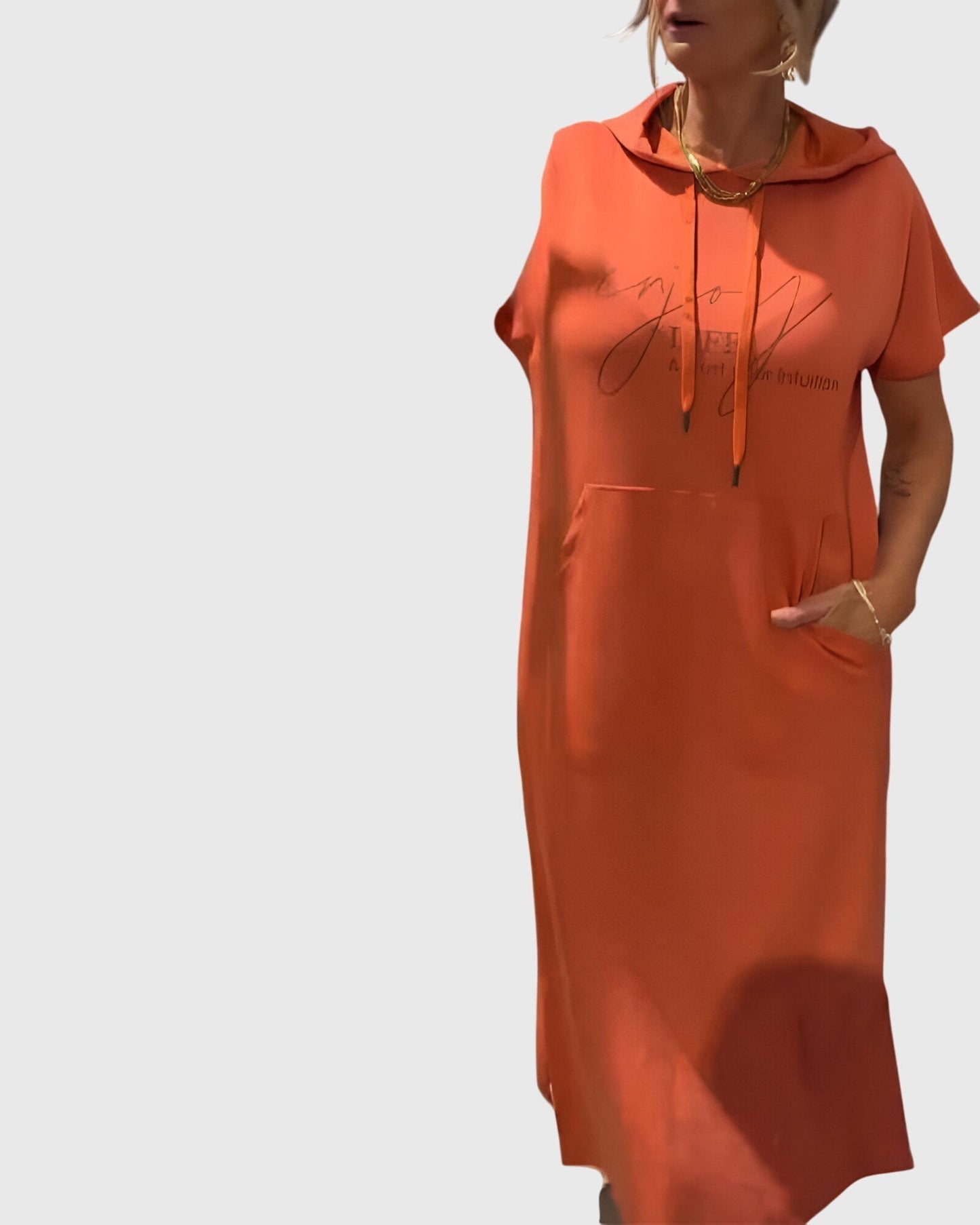 Maya | Relaxed Hoodie Dress