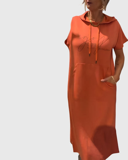 Maya | Relaxed Hoodie Dress