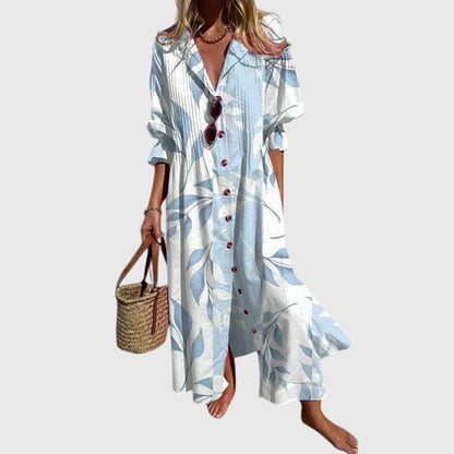 Celeste | Flowing Bohemian Midi Dress