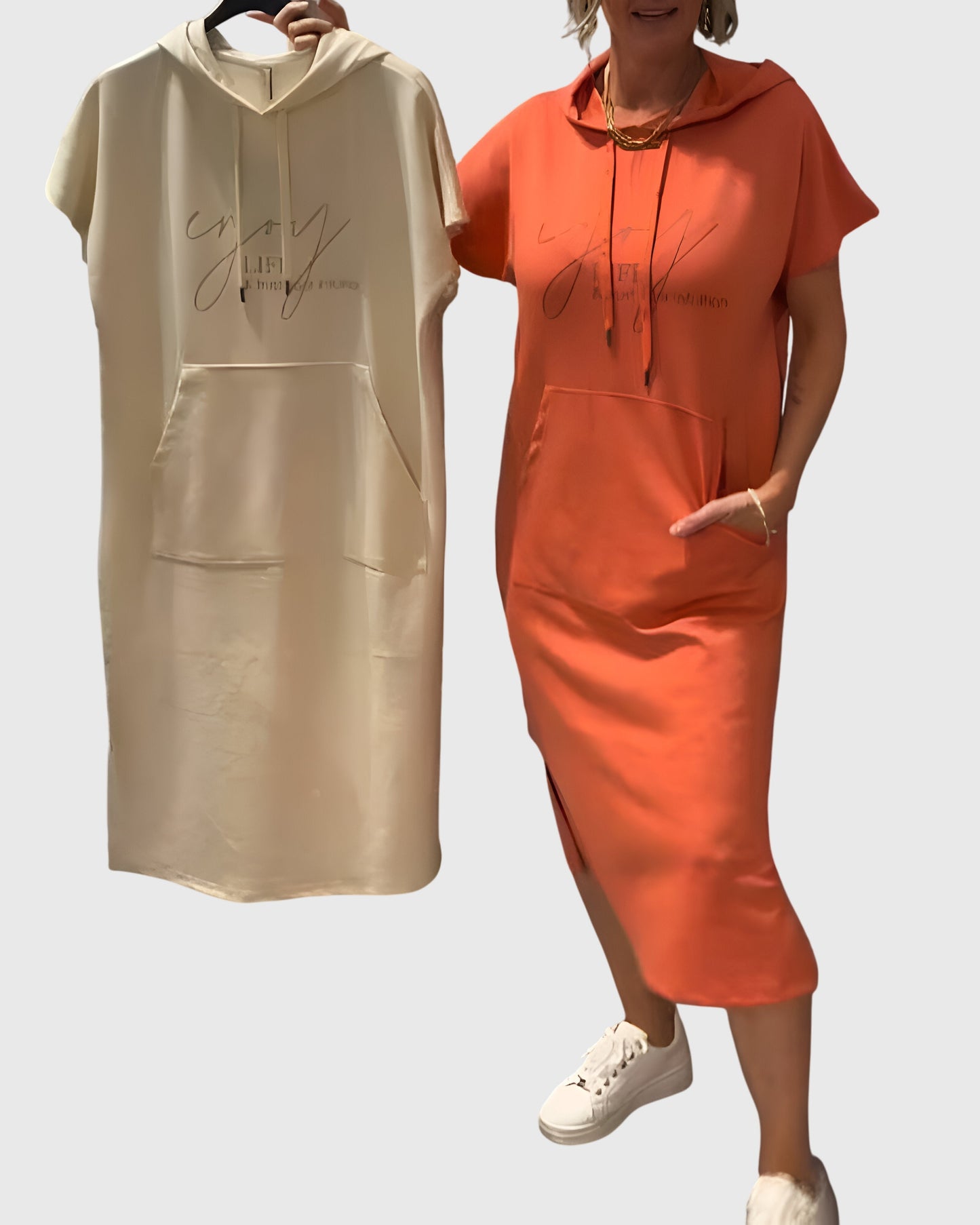 Maya | Relaxed Hoodie Dress