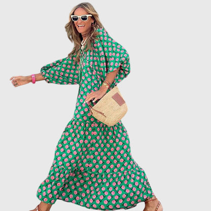 Maya | Boho Maxi Dress