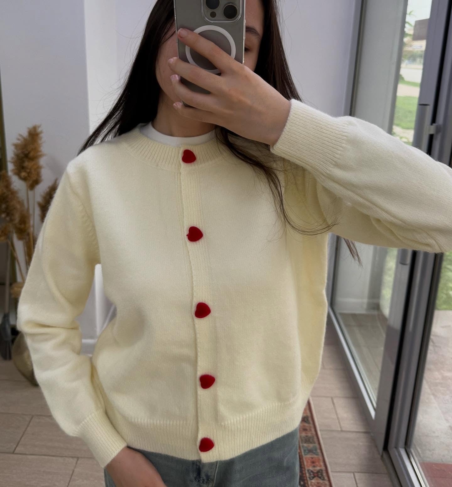 Maeve | Fluffy Knit Cardigan