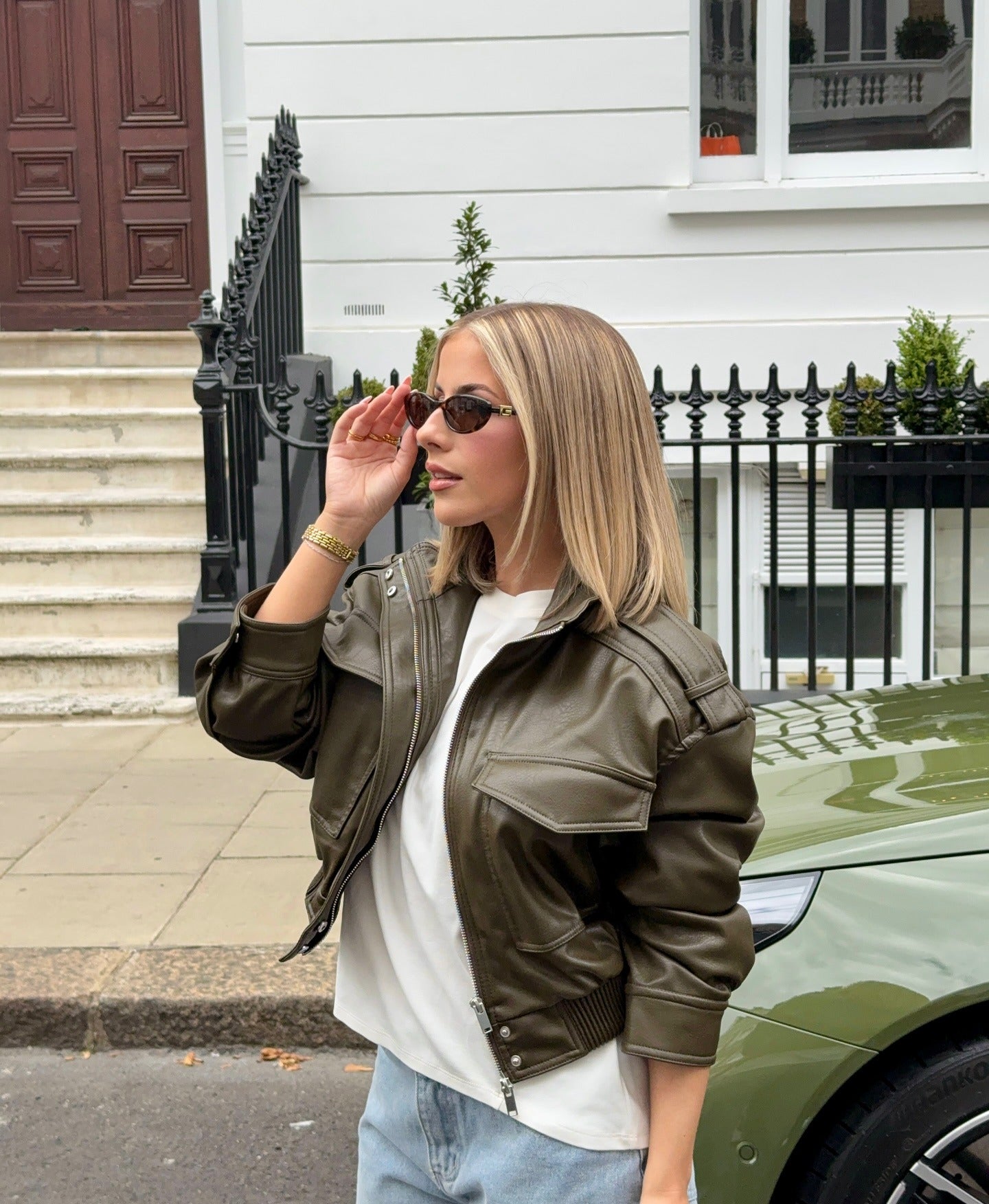 Lea | Biker Twill Jacket