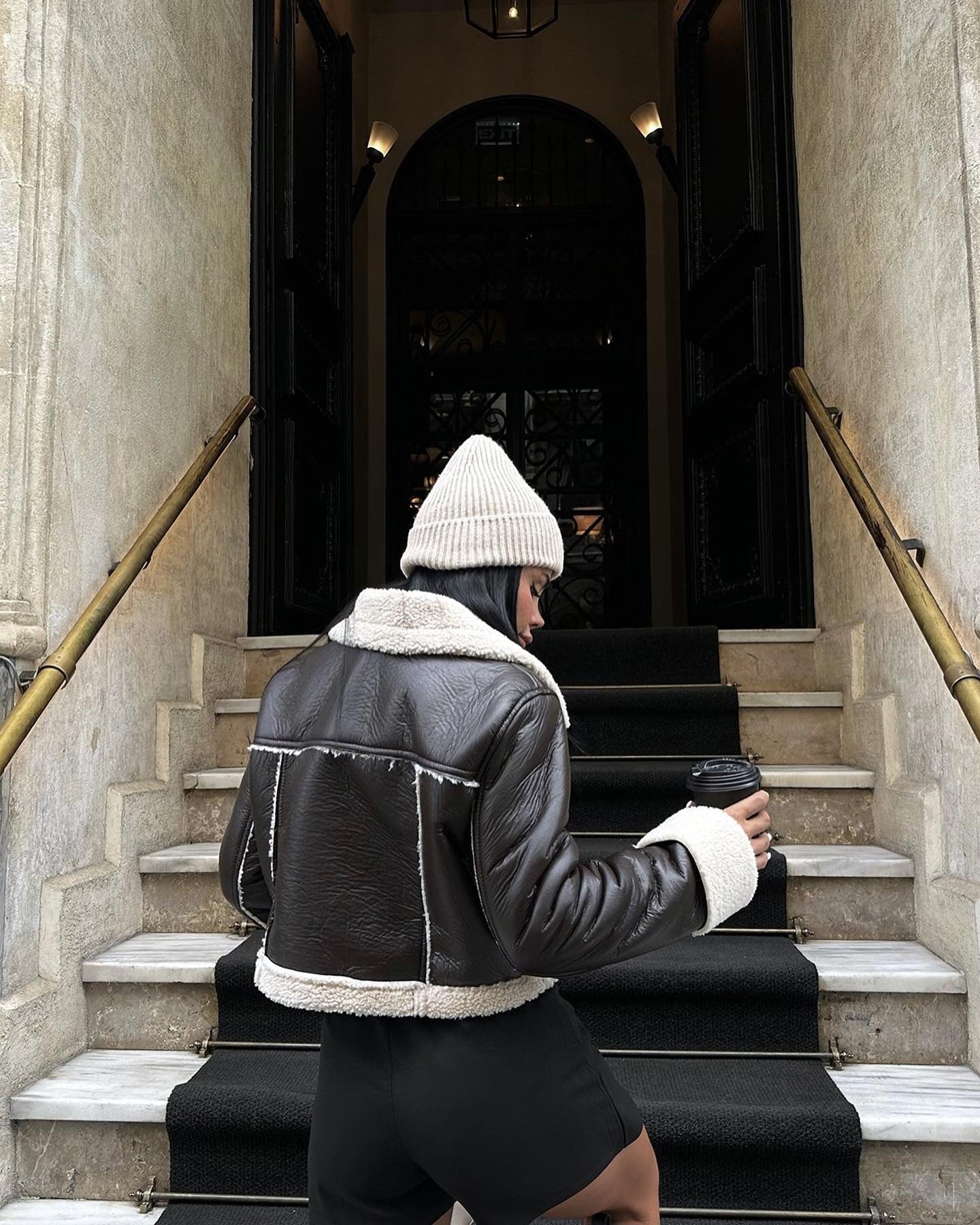 Nerina | Faux Suede Jacket