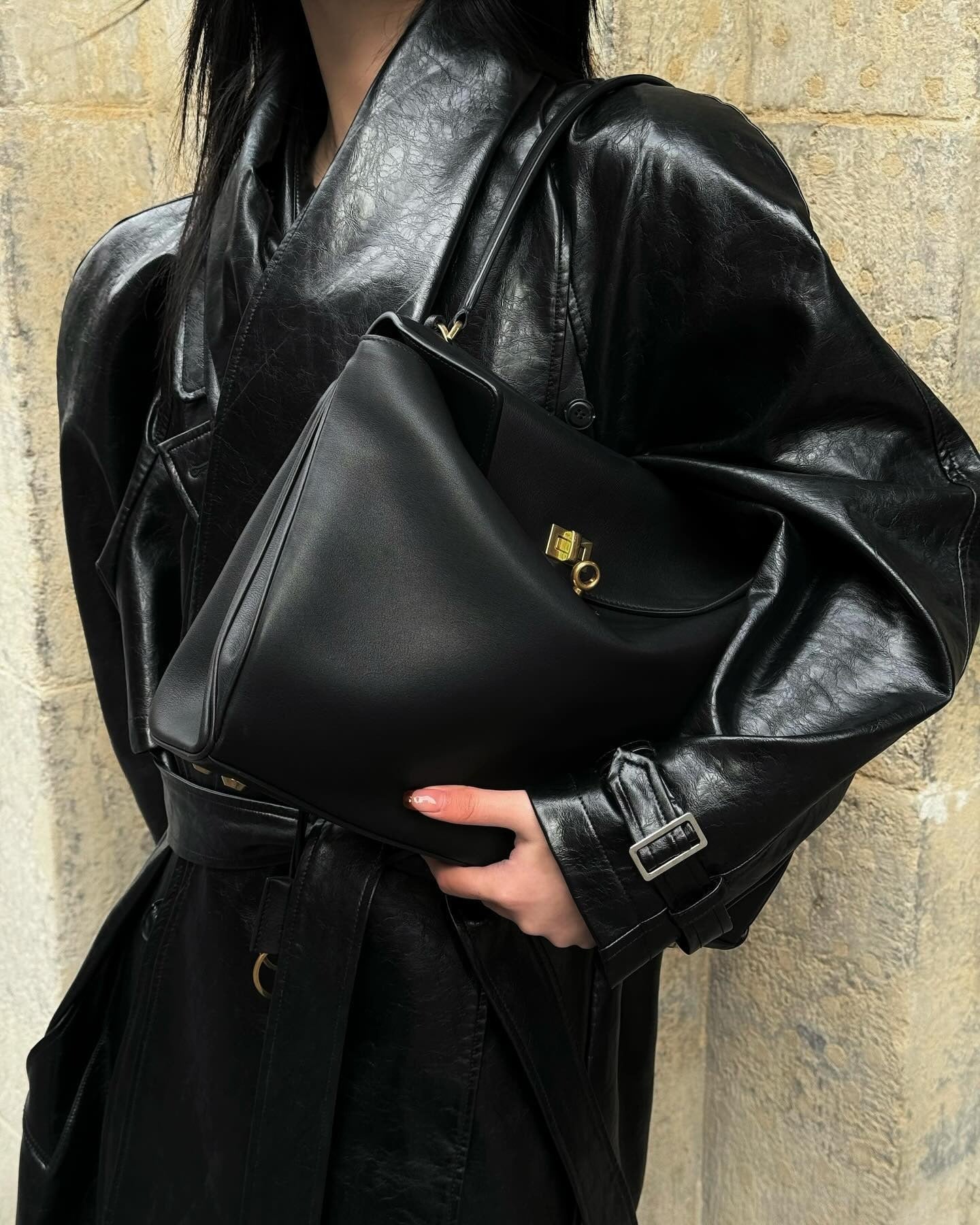 Isolde | Metallic-Accent Bag