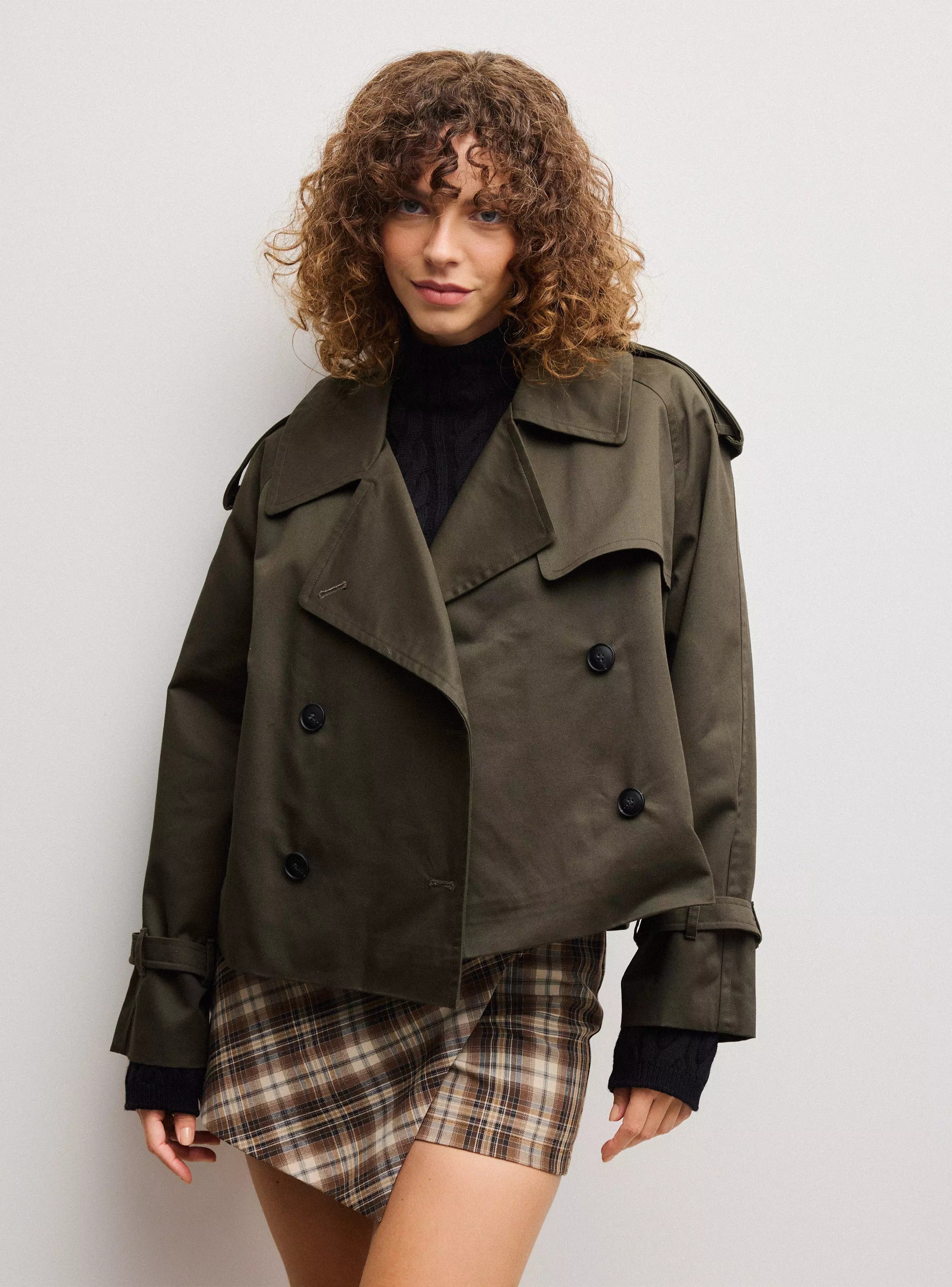 Lina | Twill Work Coat