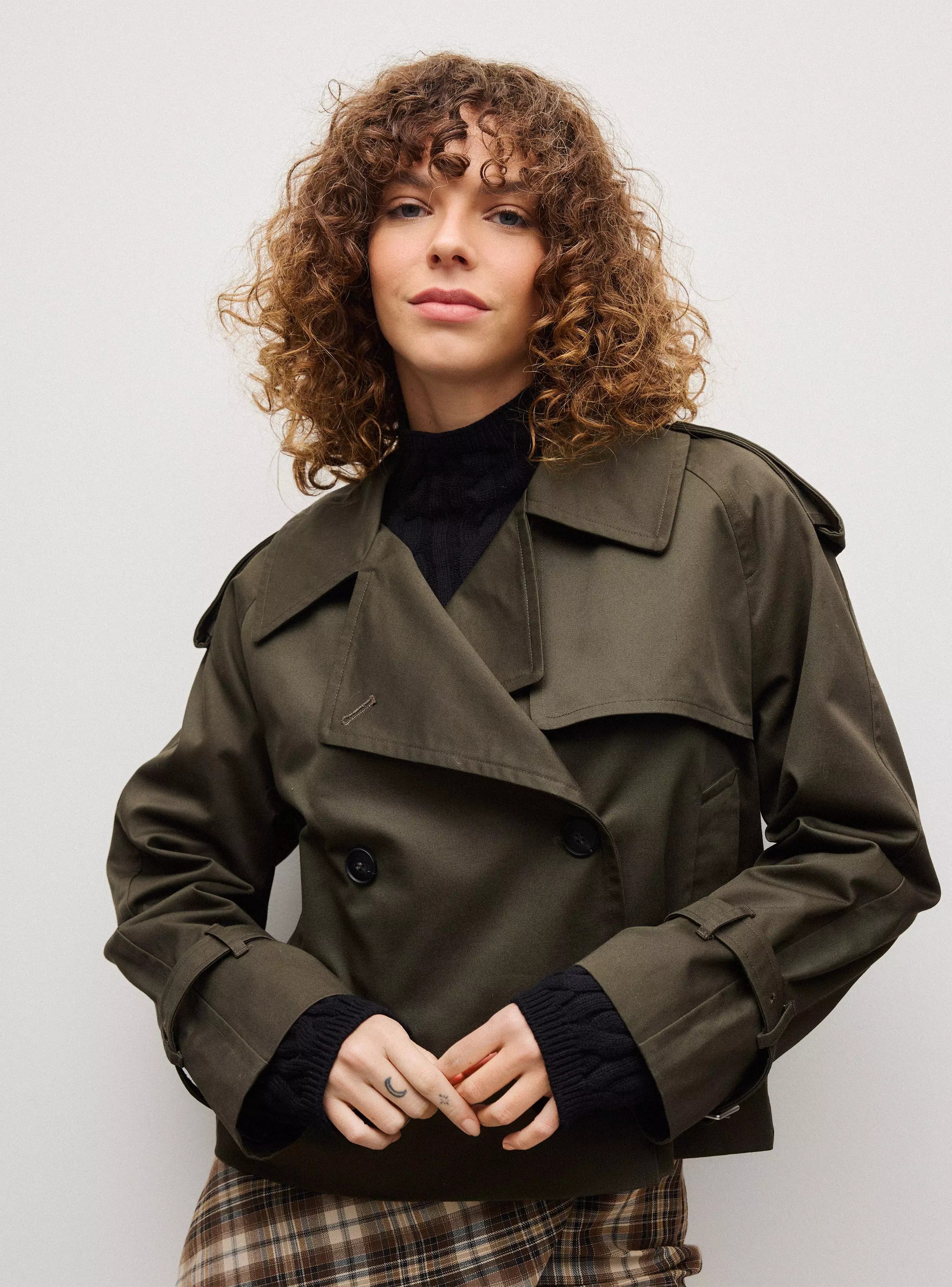 Lina | Twill Work Coat