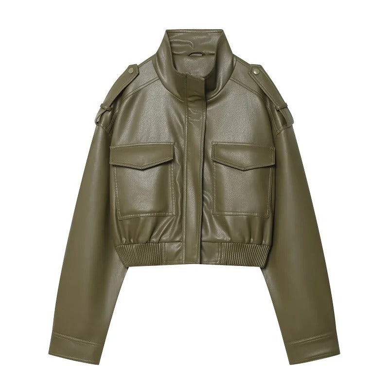 Lea | Biker Twill Jacket