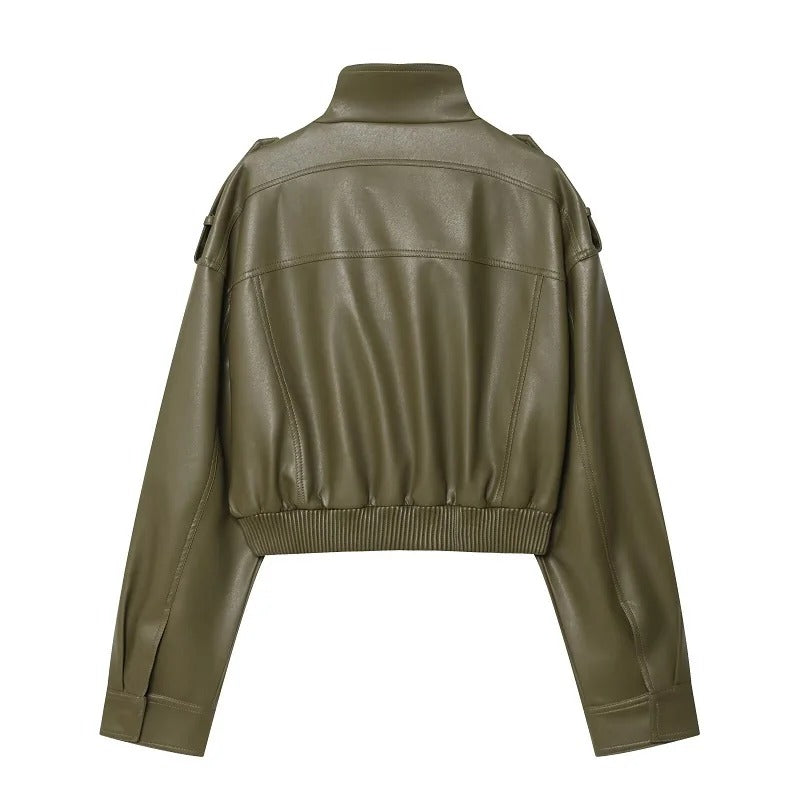 Lea | Biker Twill Jacket