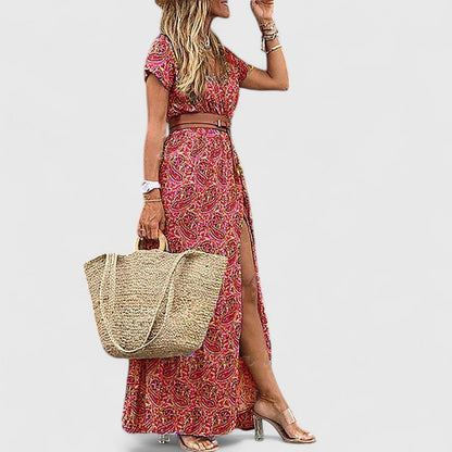 Isabella | Flowing Boho Maxi Dress