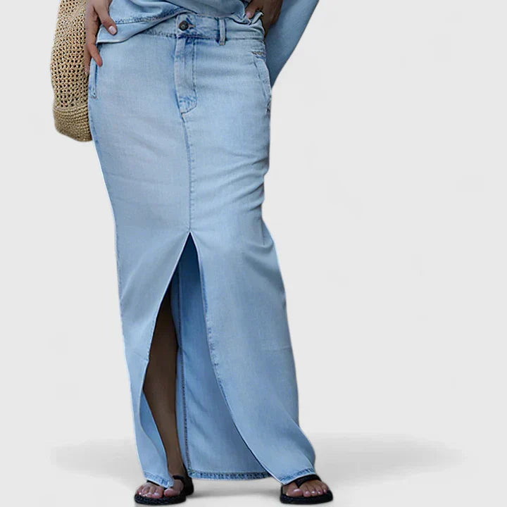 Seraphina | Asymmetric Off-Shoulder Maxi Set