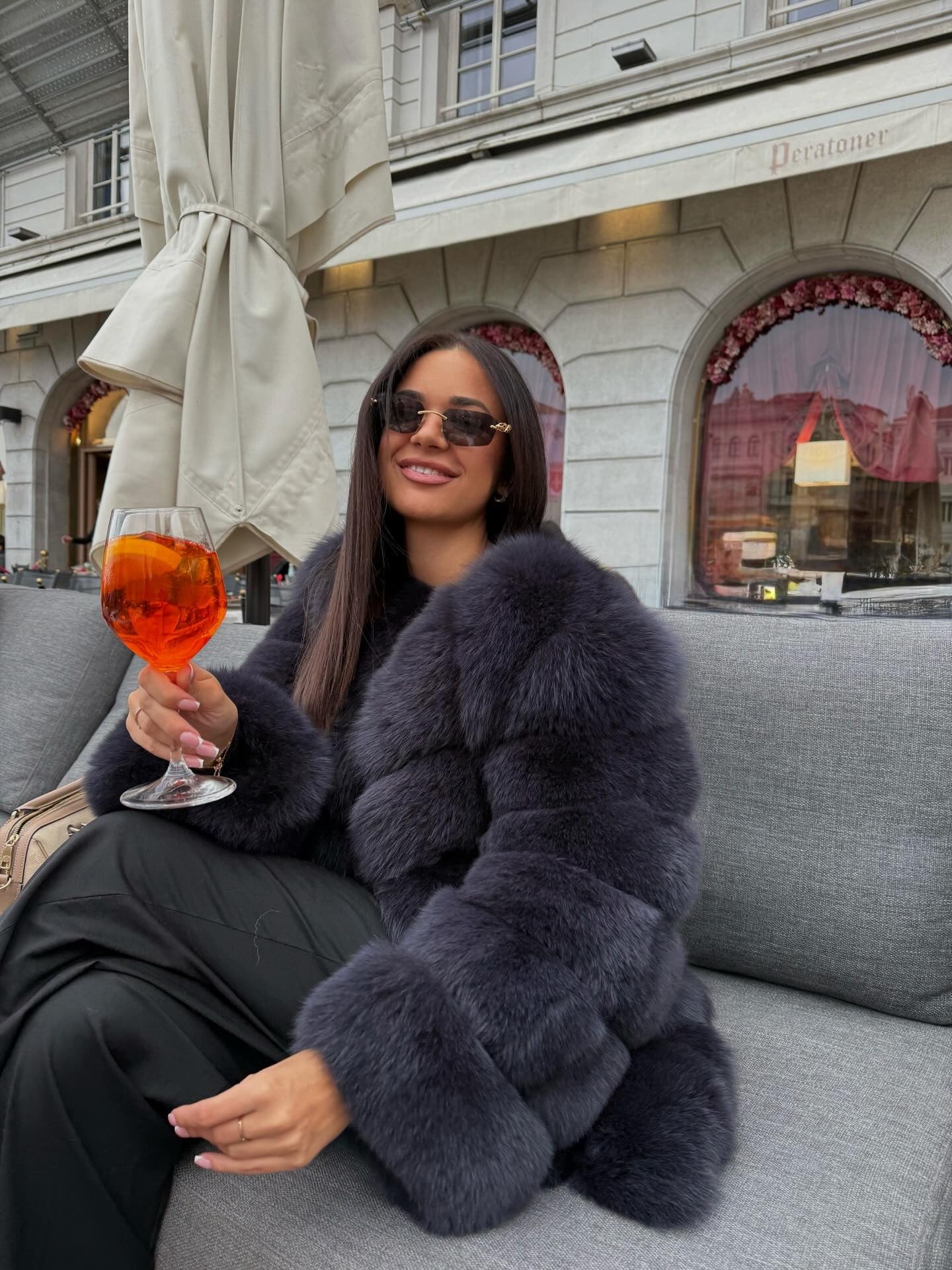 Vivienne | Luxe Fur Coat